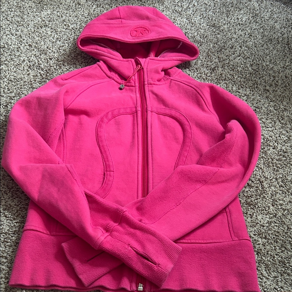 lululemon athletica Pink Hoodie Jacket